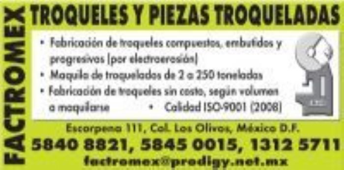 TROQUELES COMPUESTOS